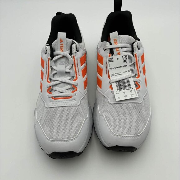 Adidas Terrex Tracefinder 2 Trail Running Shoes Grey Orange Men’s 10 main image 10